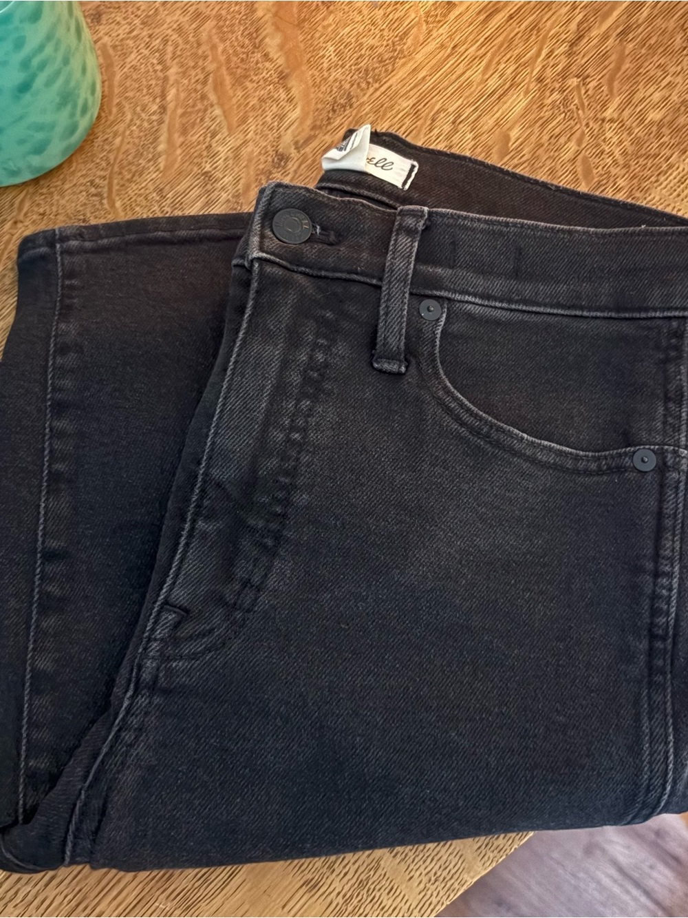 Madewell Black 10” High-Rise Skinny Jeans Fall Autumn Petite 29